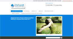 Desktop Screenshot of ehrhardtcenter.com